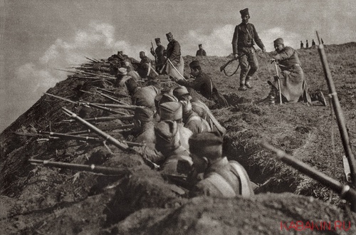 окопы первой мировой войны, сербия